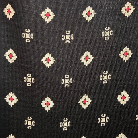 FINAL PRICE J. Jill Geometric Print Jersey Knit Shirt Dress with Pockets - Picture 4 of 11